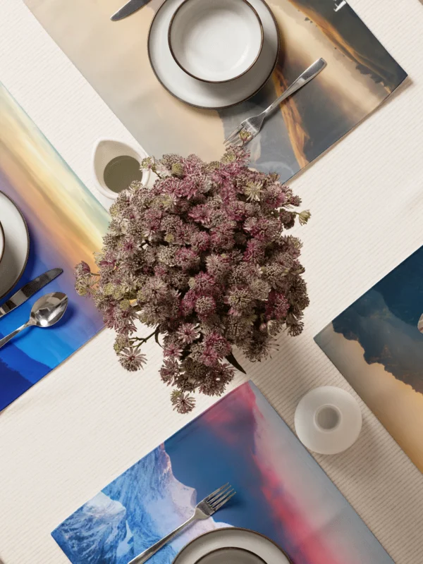 Gallery Horizons Placemats – Custom Art Set of Four product image (2)