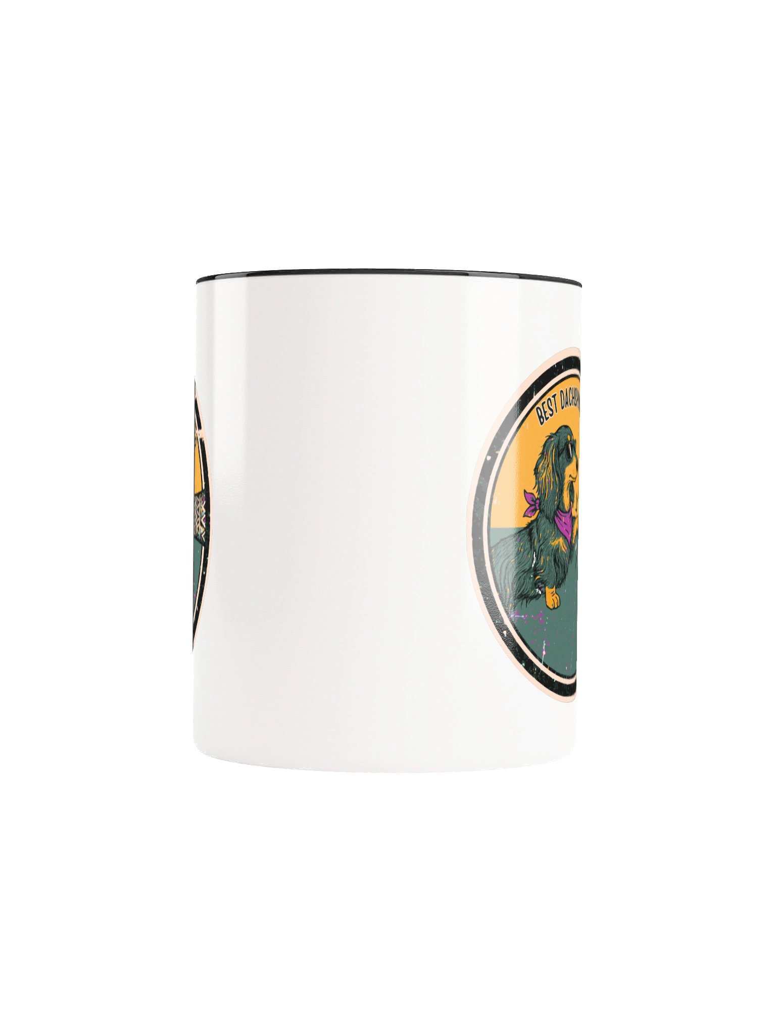 Best Dachshund Dad Ever Fist Bump Ceramic Mug product image (6)