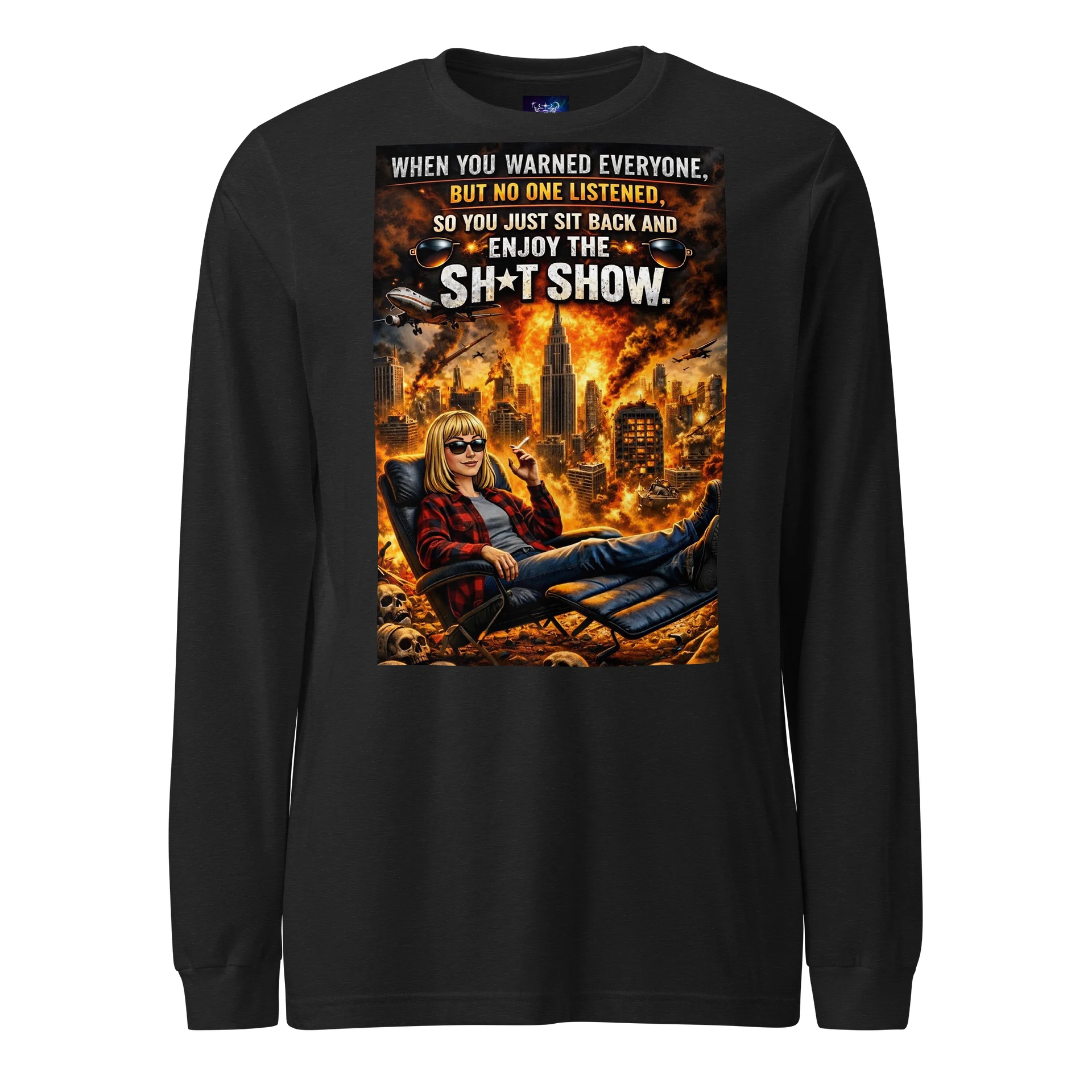 Apocalyptic Chill Long Sleeve Tee product image (1)