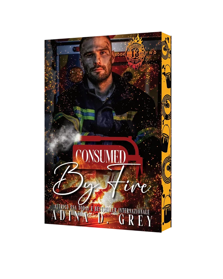 Consumed by Fire - Sprayed Edges product image (1)