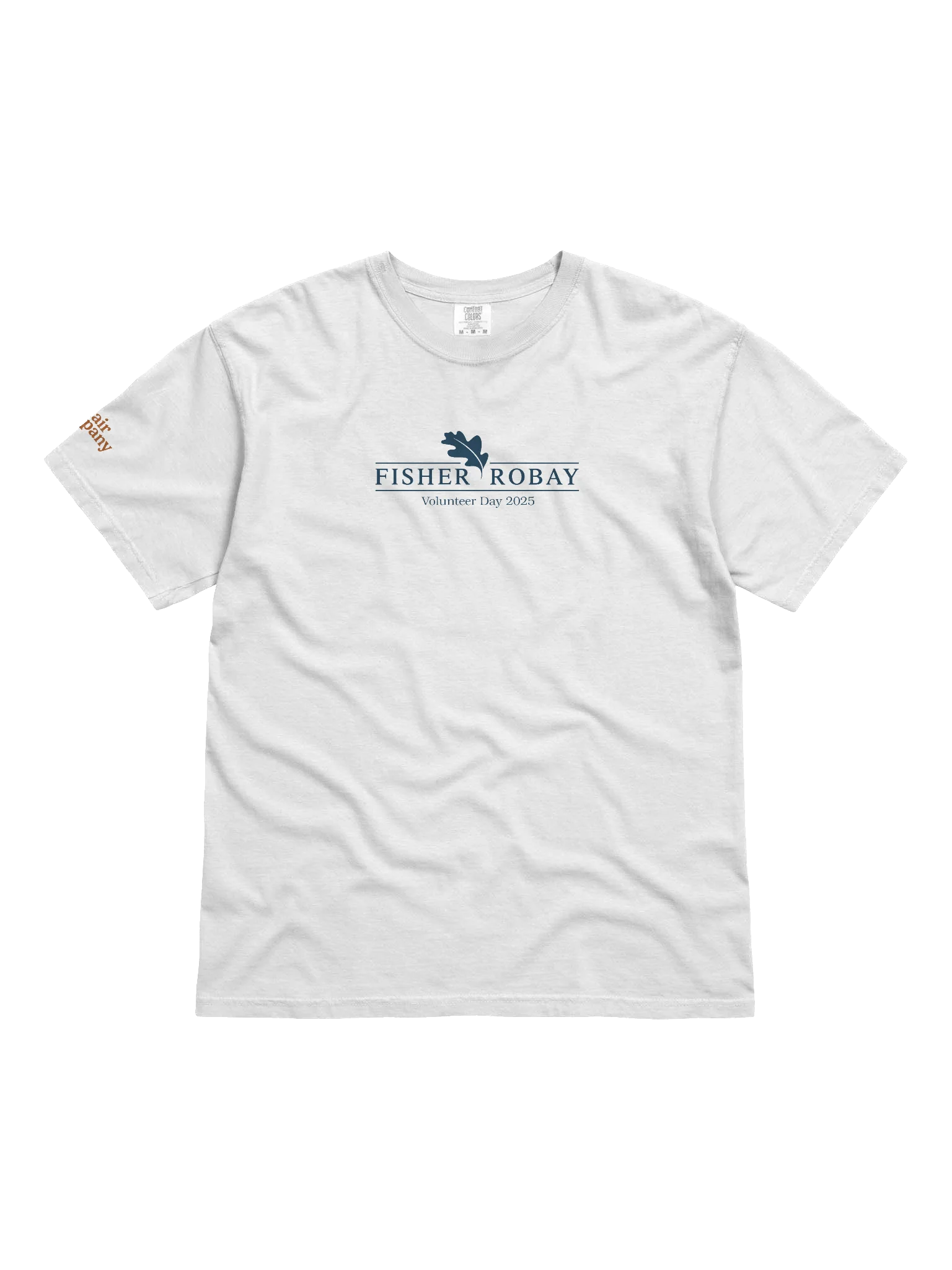 Fisher Robay “Volunteer Day 2025” Corporate Tee product image (1)