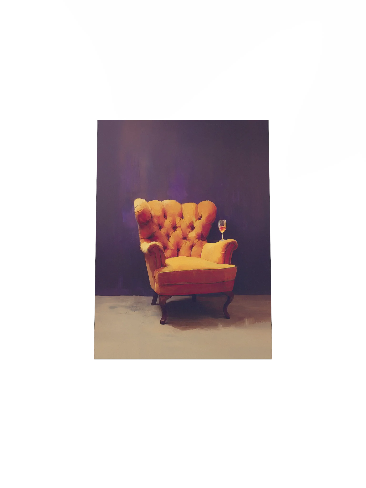 Purple Place: Vintage Armchair Oasis product image (22)