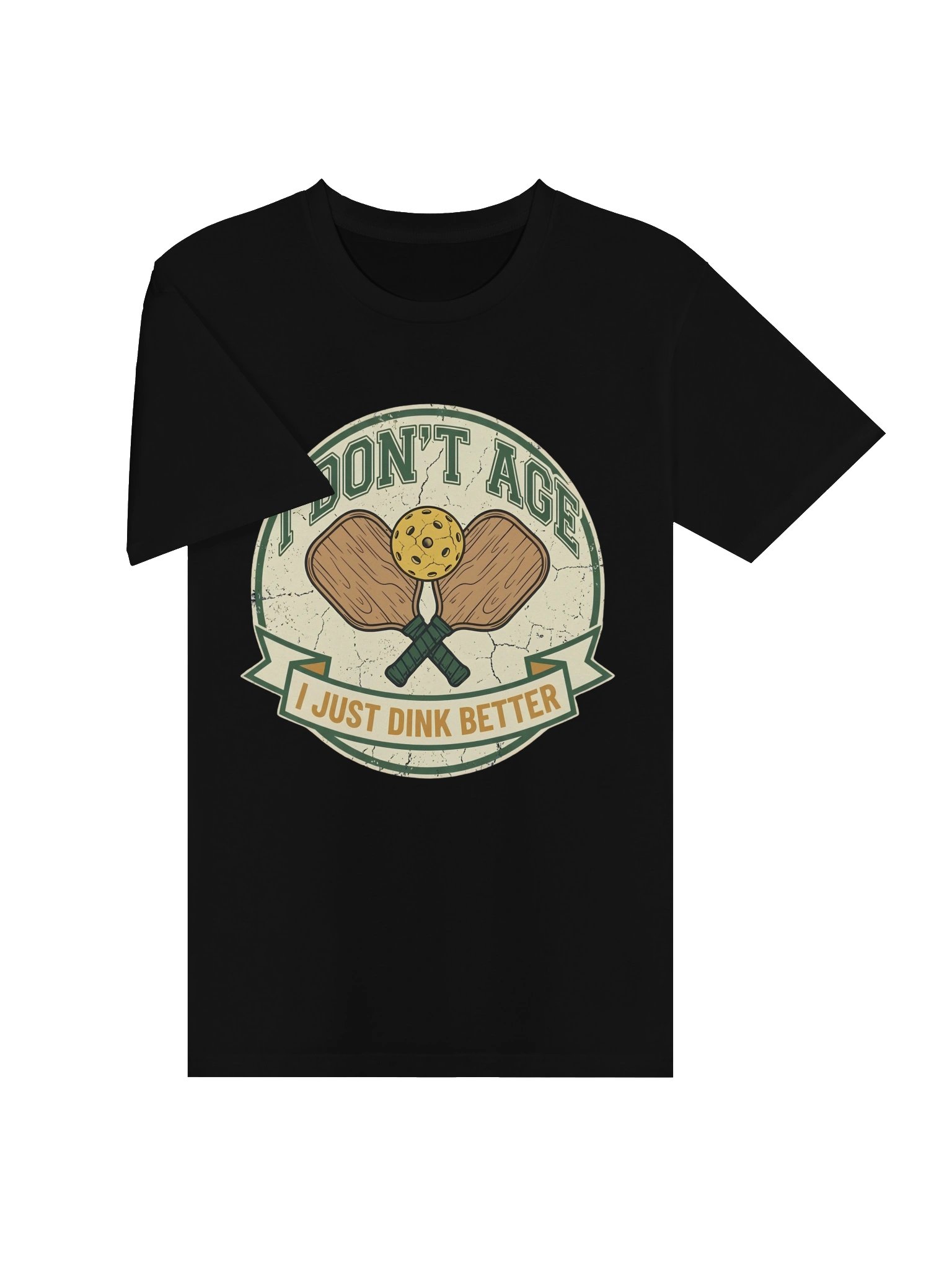 Pickleball Grandpa Shirt - Funny I Don't Age I Just Dink Better Retro T-Shirt product image (3)