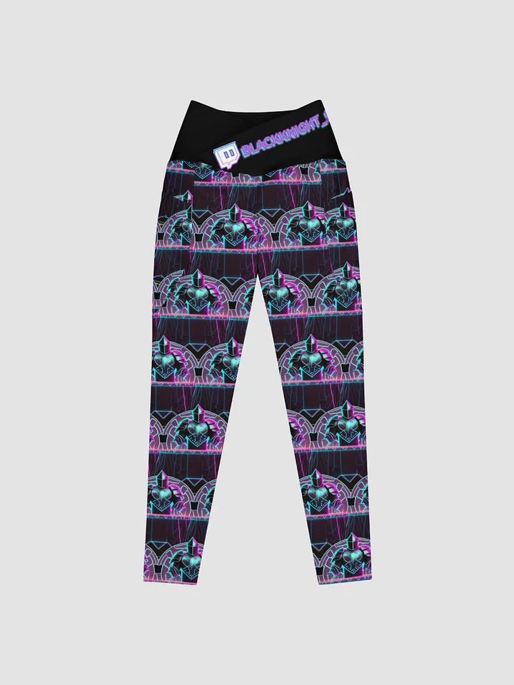 Blackknight513 Crossover leggings with pockets 1 product image (1)