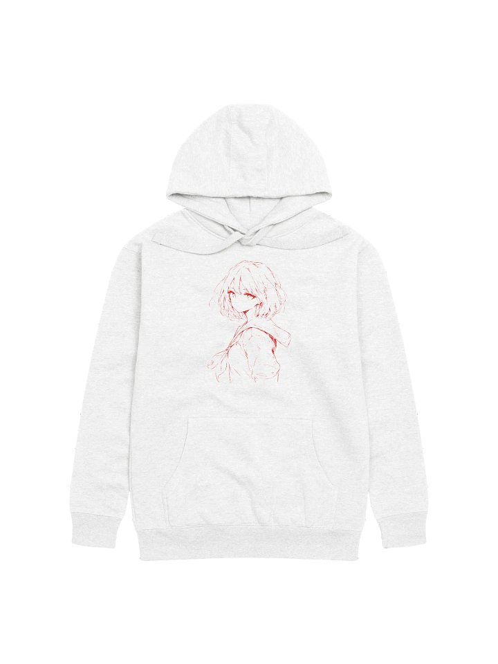 Minimalistic Anime Front Printed Hoodie product image (1)