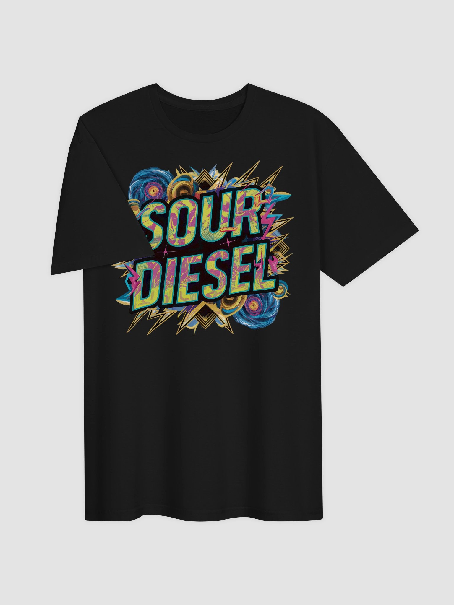 Sour Diesel Cannabis Strain Graphic - Unisex T-shirt product image (10)