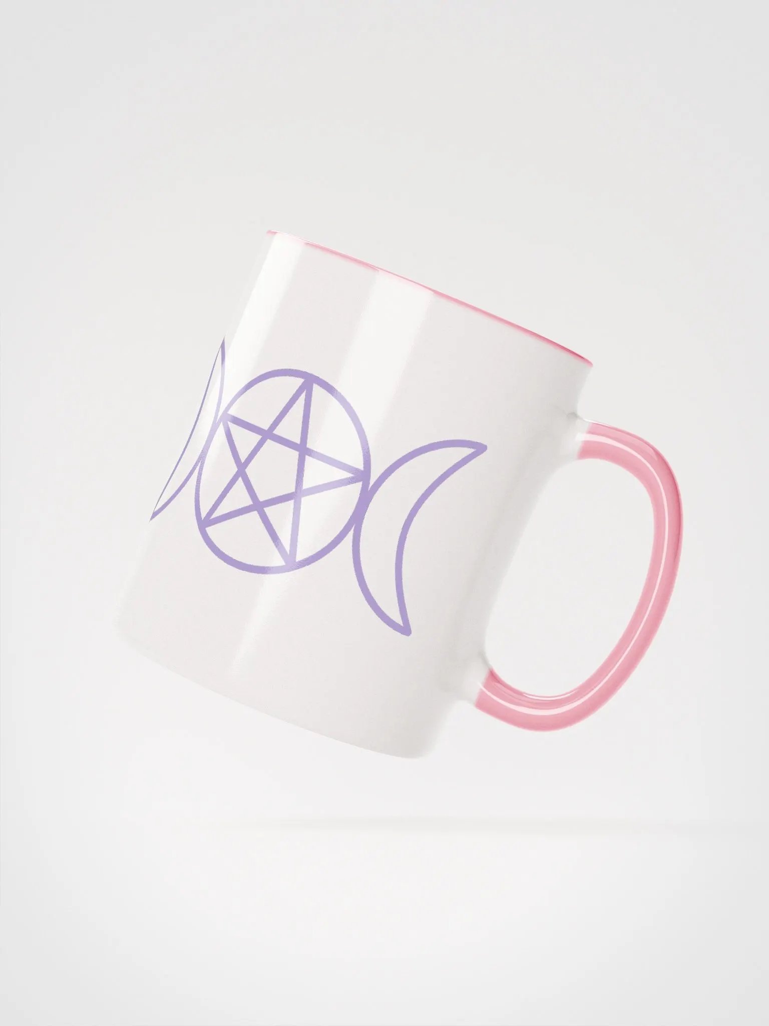 Lavender/Pink Pentacle Moons Mug product image (2)