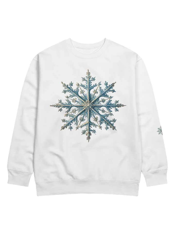 Blue Snowflake Sweatshirt product image (1)