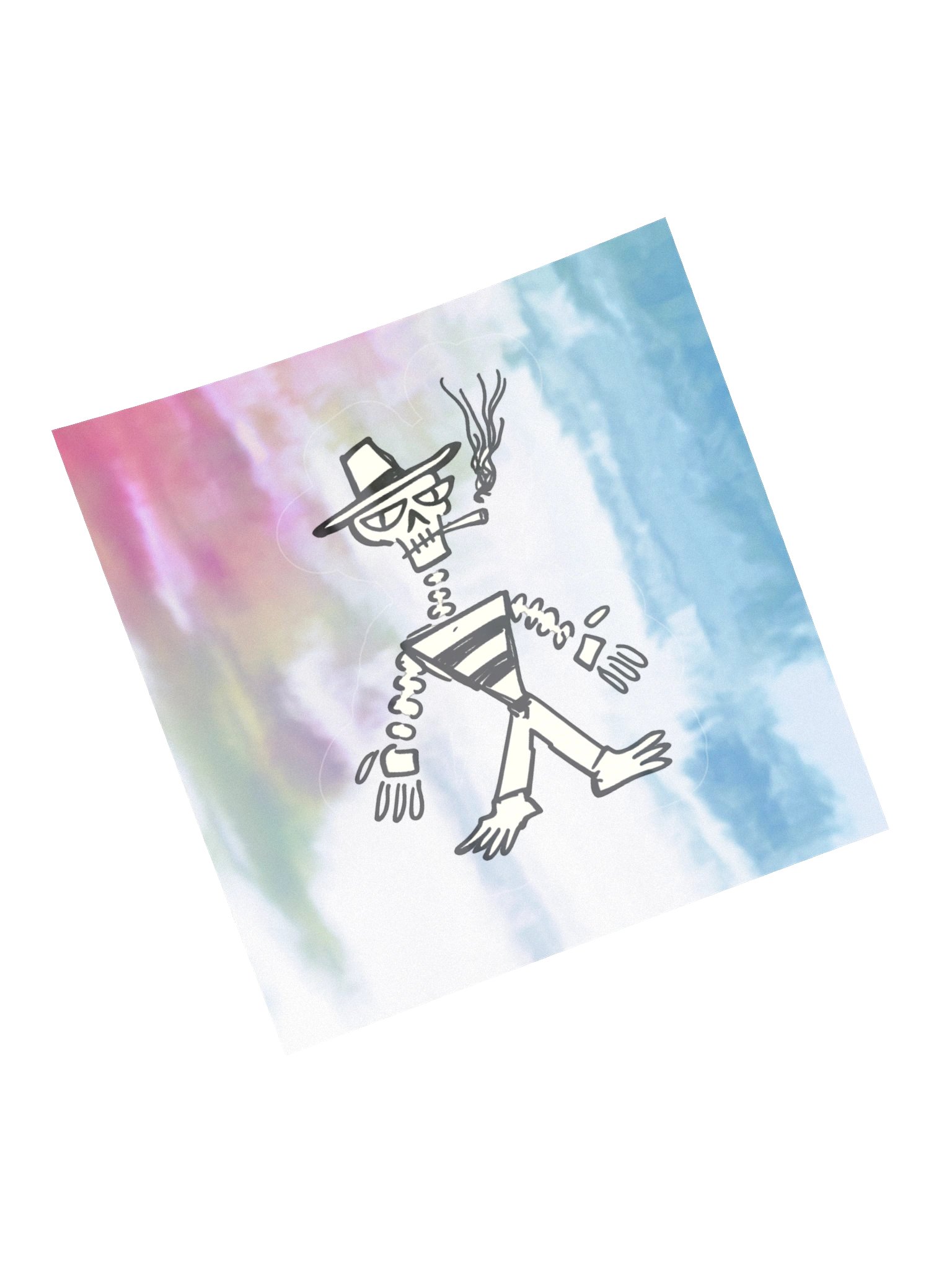 Smoking Jack Sticker product image (13)