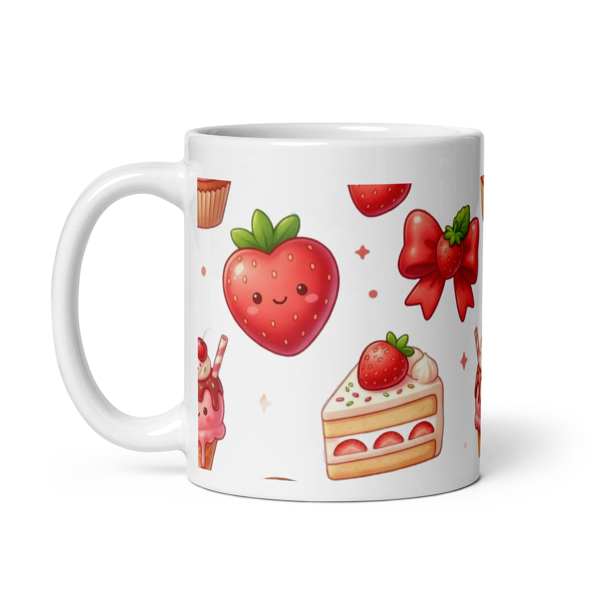 Sweet Strawberry Delight Mug product image (4)