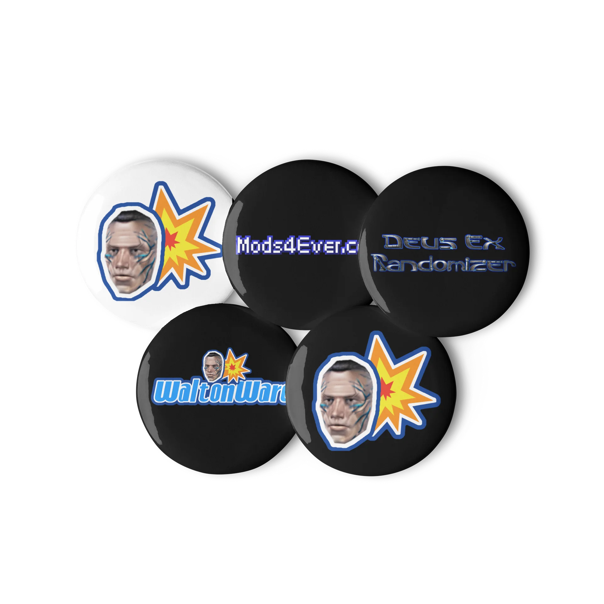 Deus Ex Randomizer Pin Set product image (1)