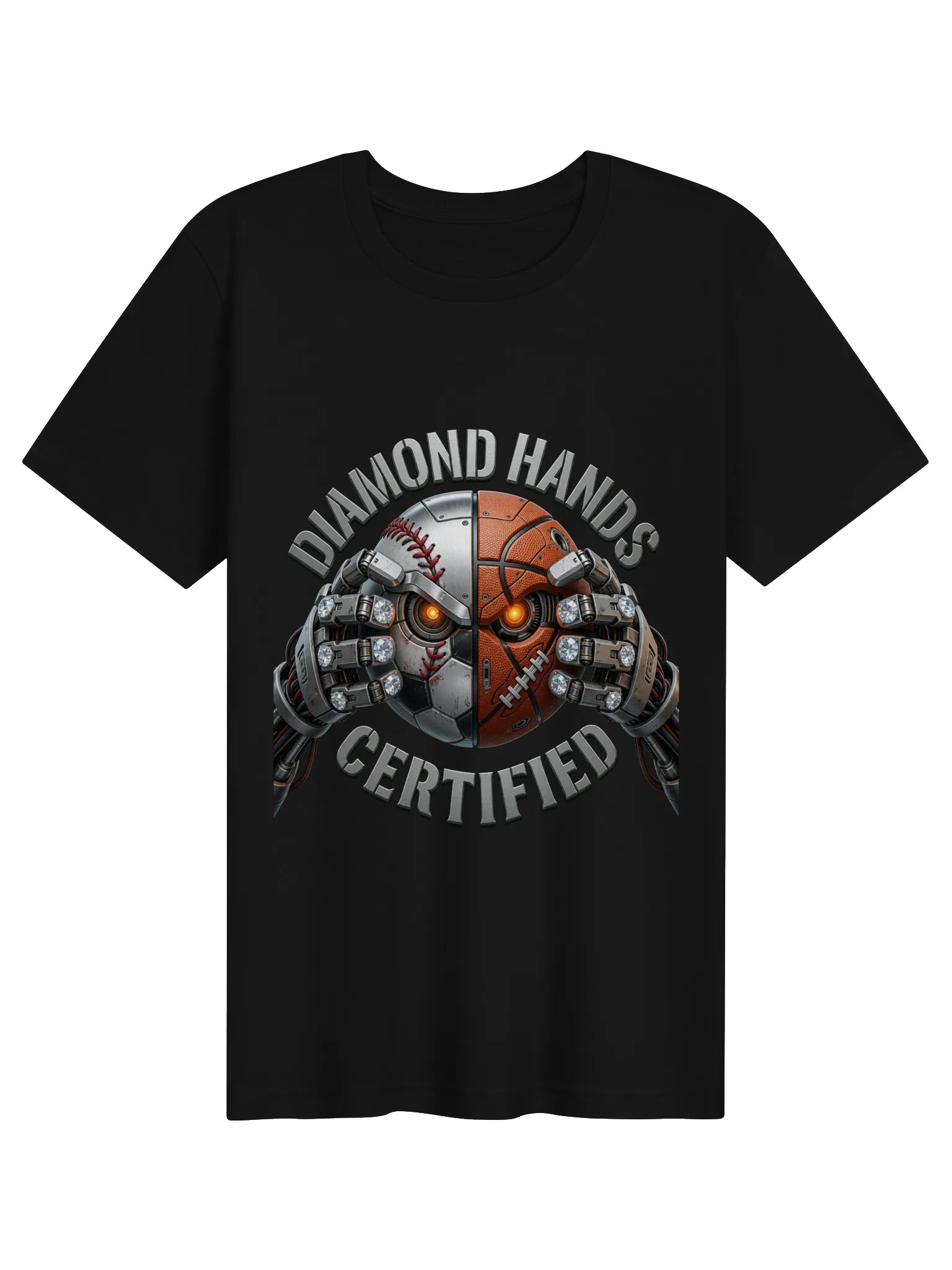 Super Soft Diamond Hands Certified Tee — Robotic product image (1)