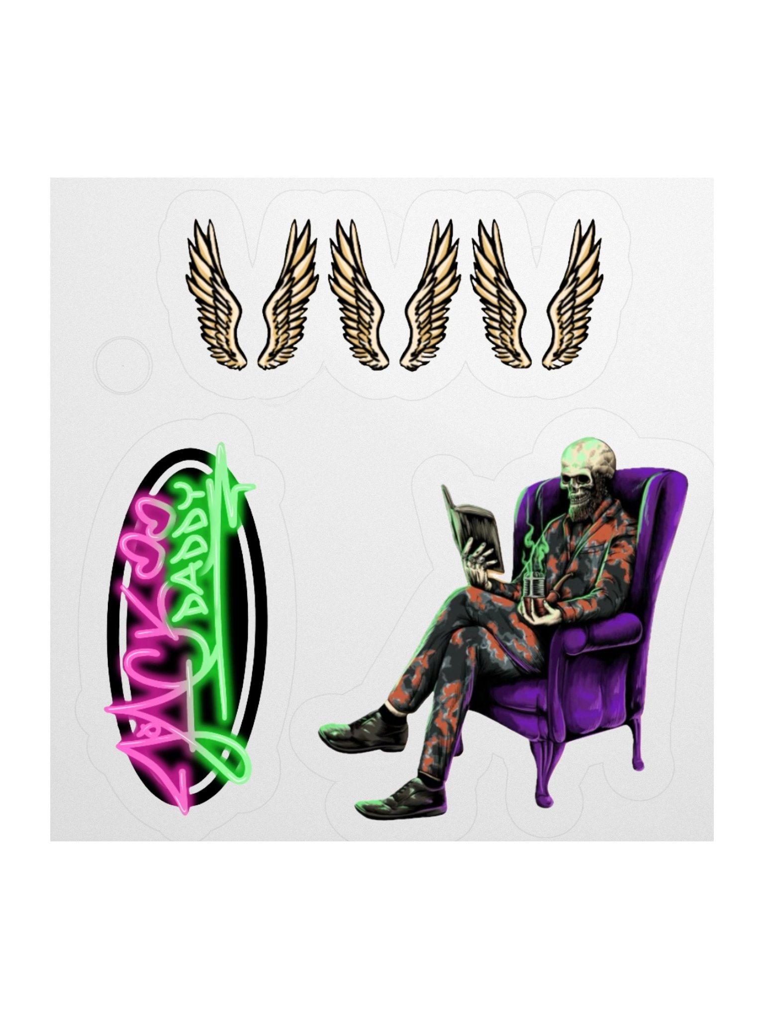 Jack Daddy Sticker Set product image (1)