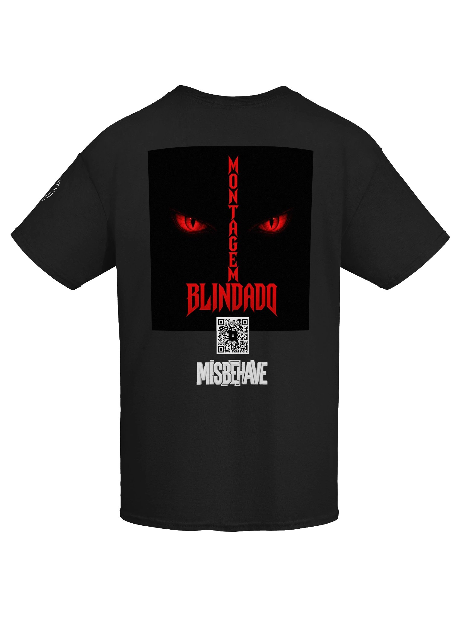 MONTAGEM BLINDADO Scan Tee - Dark Brazilian Montagem Art Shirt product image (7)
