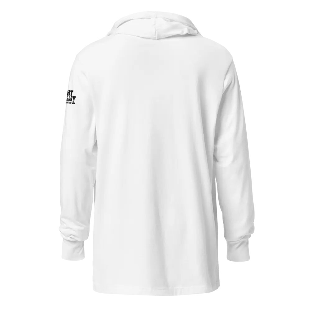 Normalize Kindness Hooded Tee (black text) product image (19)