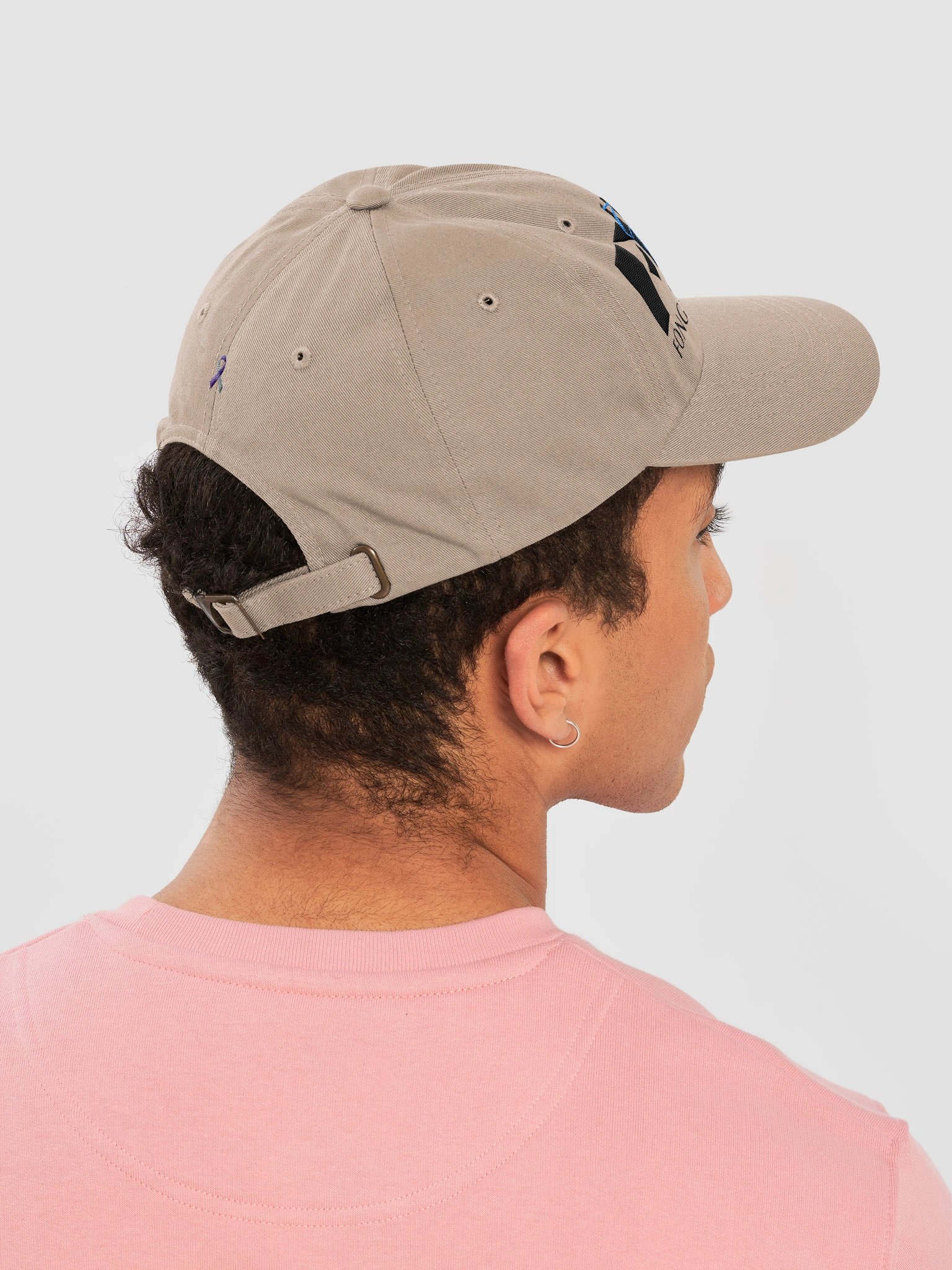 FCF Script Dad Hat with prevention awareness product image (8)