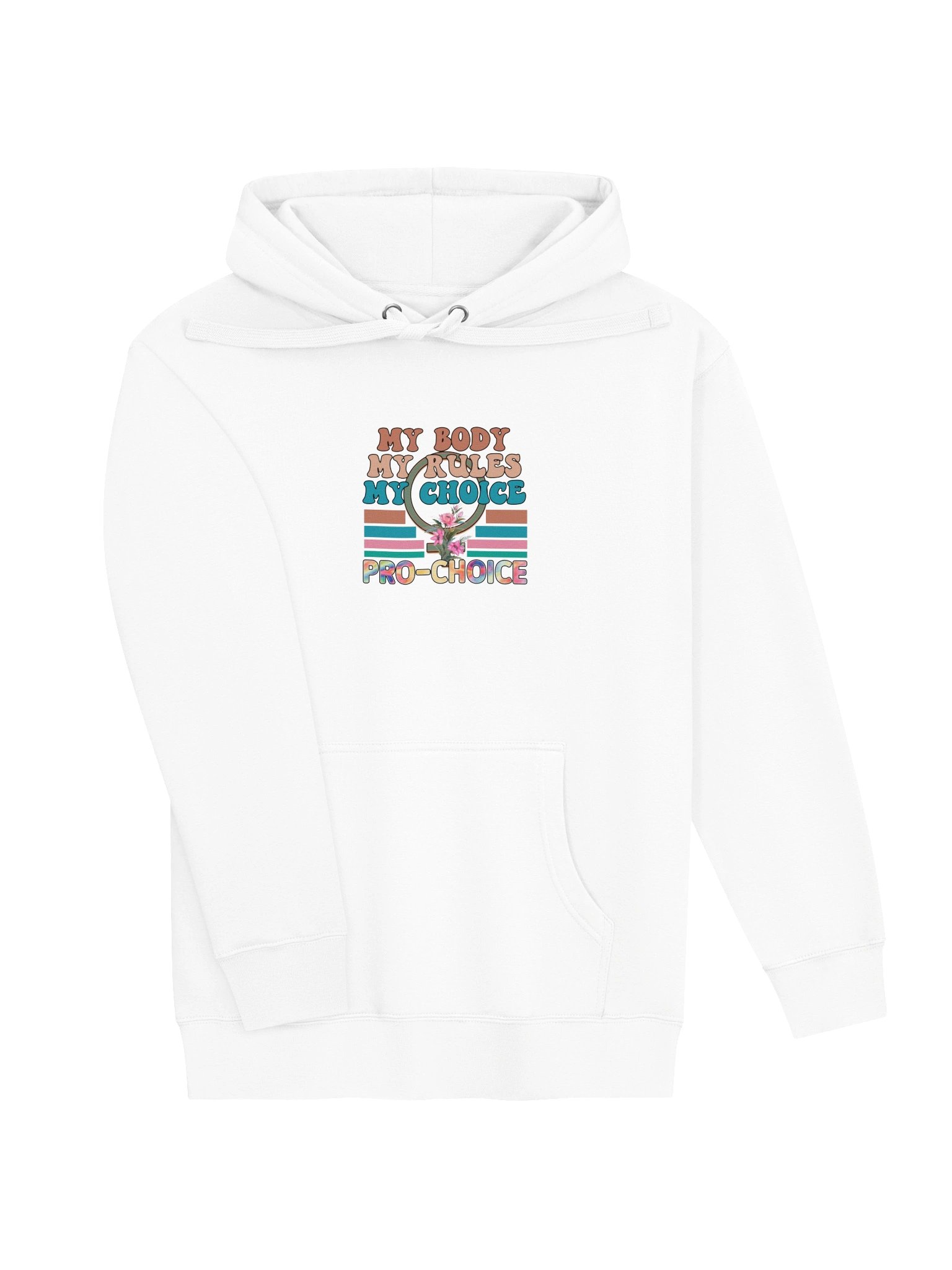 Pro-Choice Floral Statement Hoodie product image (3)
