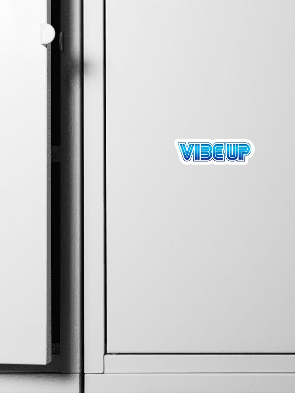 VIBE UP kiss-cut vinyl decal product image (2)