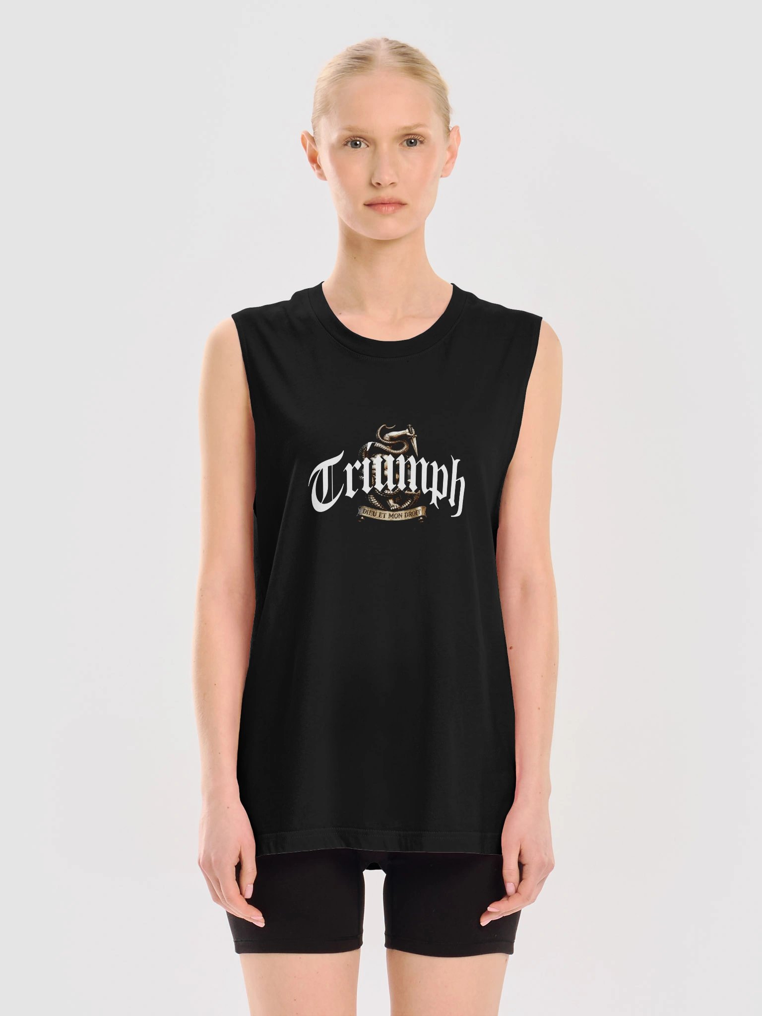 Triumph Crest Gothic Muscle Tank product image (3)