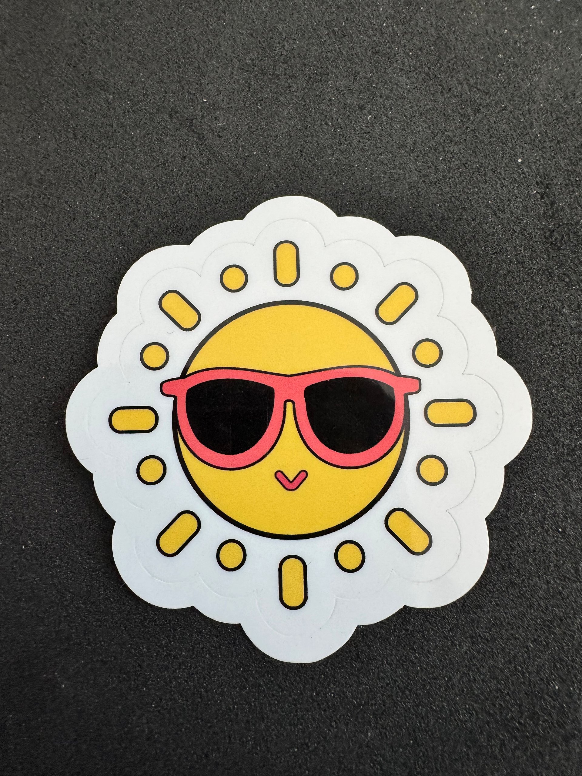 The Sun-Kissed Sol Die-Cut Sticker product image (1)
