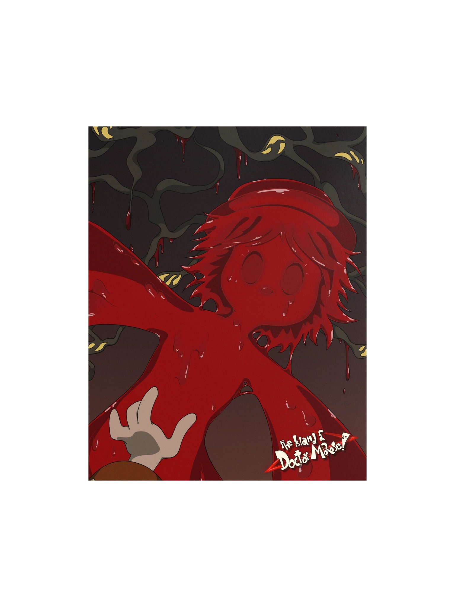 TIODM - Game Over Screen Print (Blood Howard Ver.) product image (1)