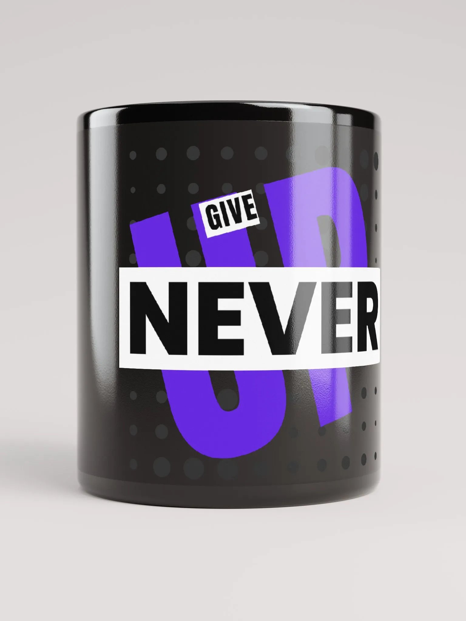 Never Give up mug product image (10)