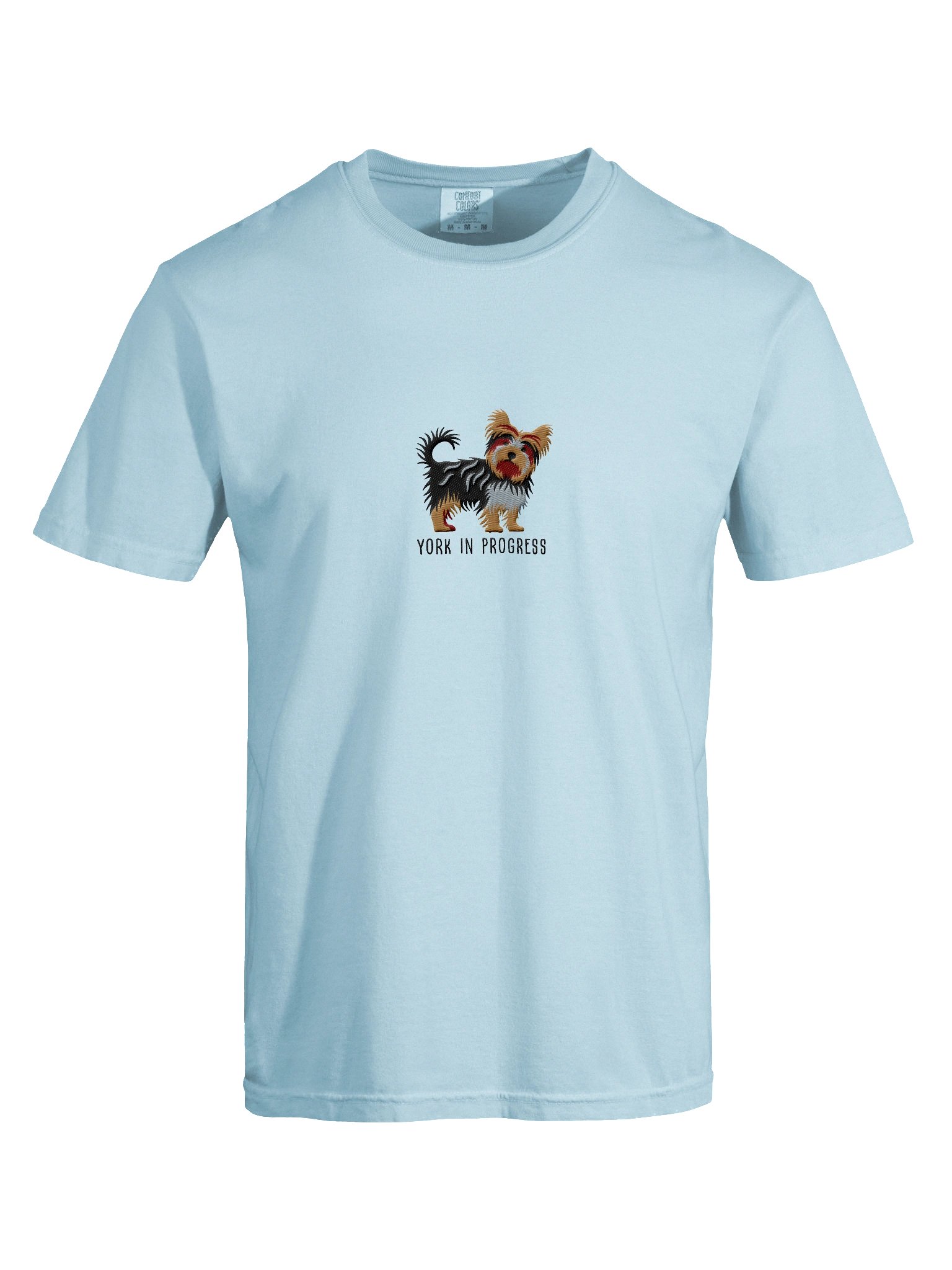 York in Progress T-Shirt(Embroidered) of a Yorkshire Terrier product image (10)