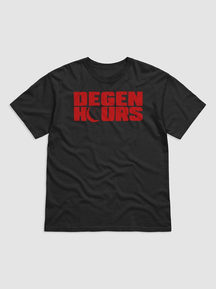 Degen Hours Clock Tee (RED) product image (2)