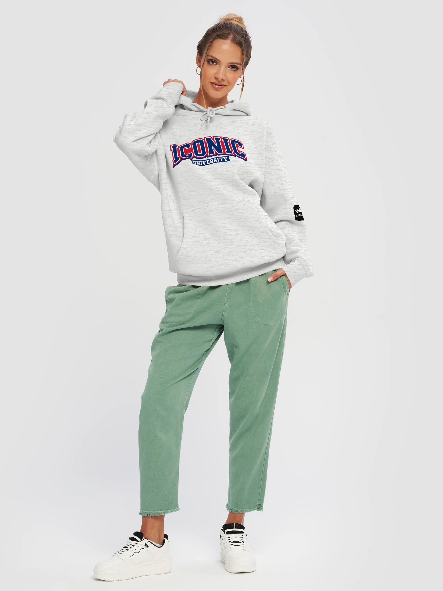 ICONIC University Unisex Pullover Hoodie product image (5)