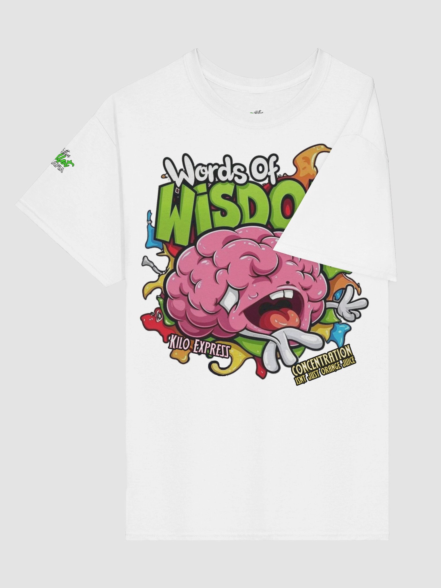 Kilo Express - Words Of Wisdom Orange Juice Tee product image (19)