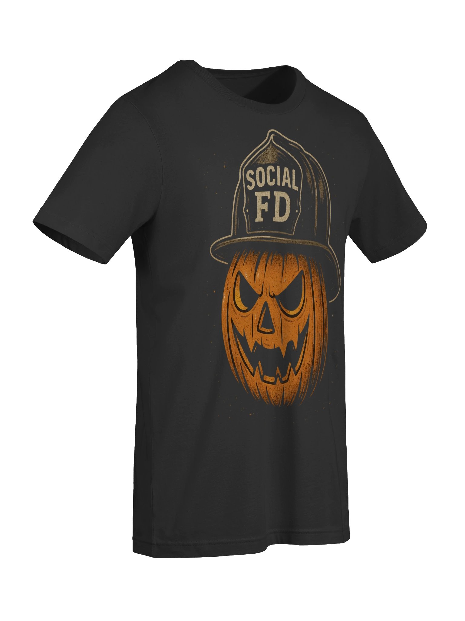 Spooky Social FD Pumpkin T-Shirt product image (9)