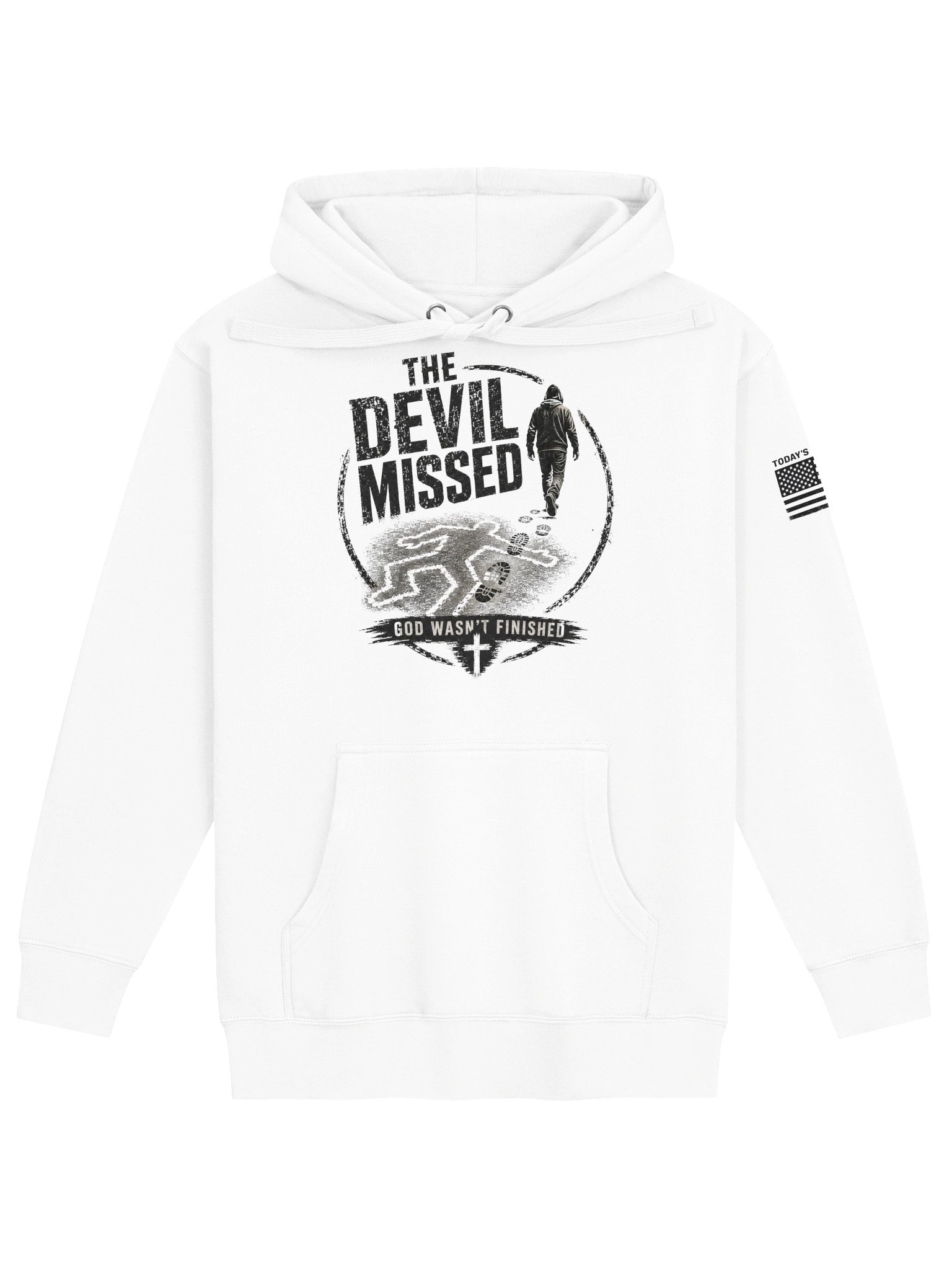 The Devil Missed Hoodie product image (1)