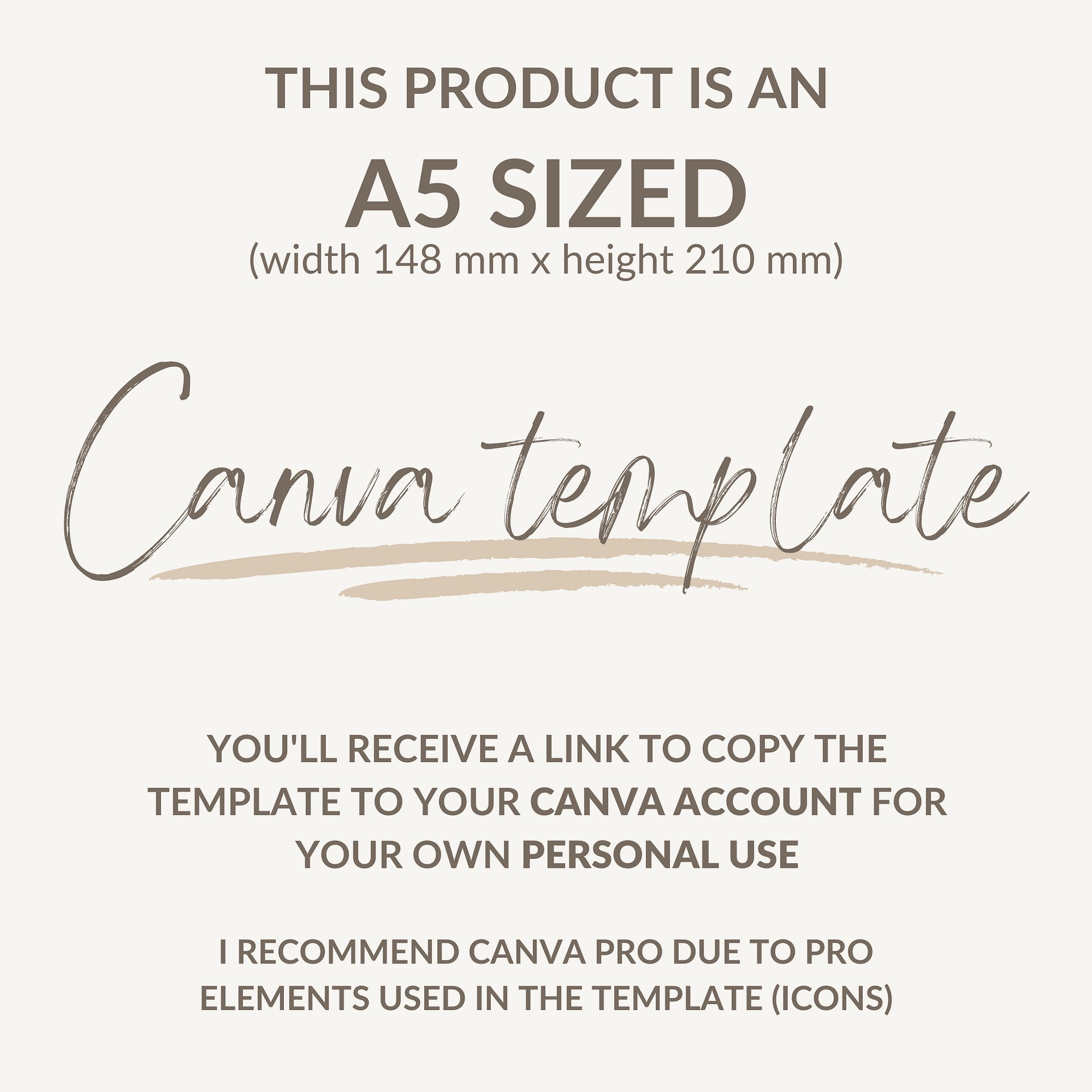 Page Flag Labels - Editable Canva Template A5 Size product image (3)