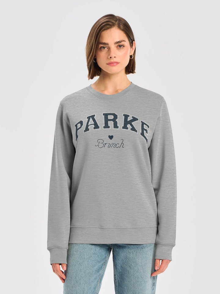 Parke & Brunch Varsity Mockneck | The Viral Parke Sweatshirt product image (2)