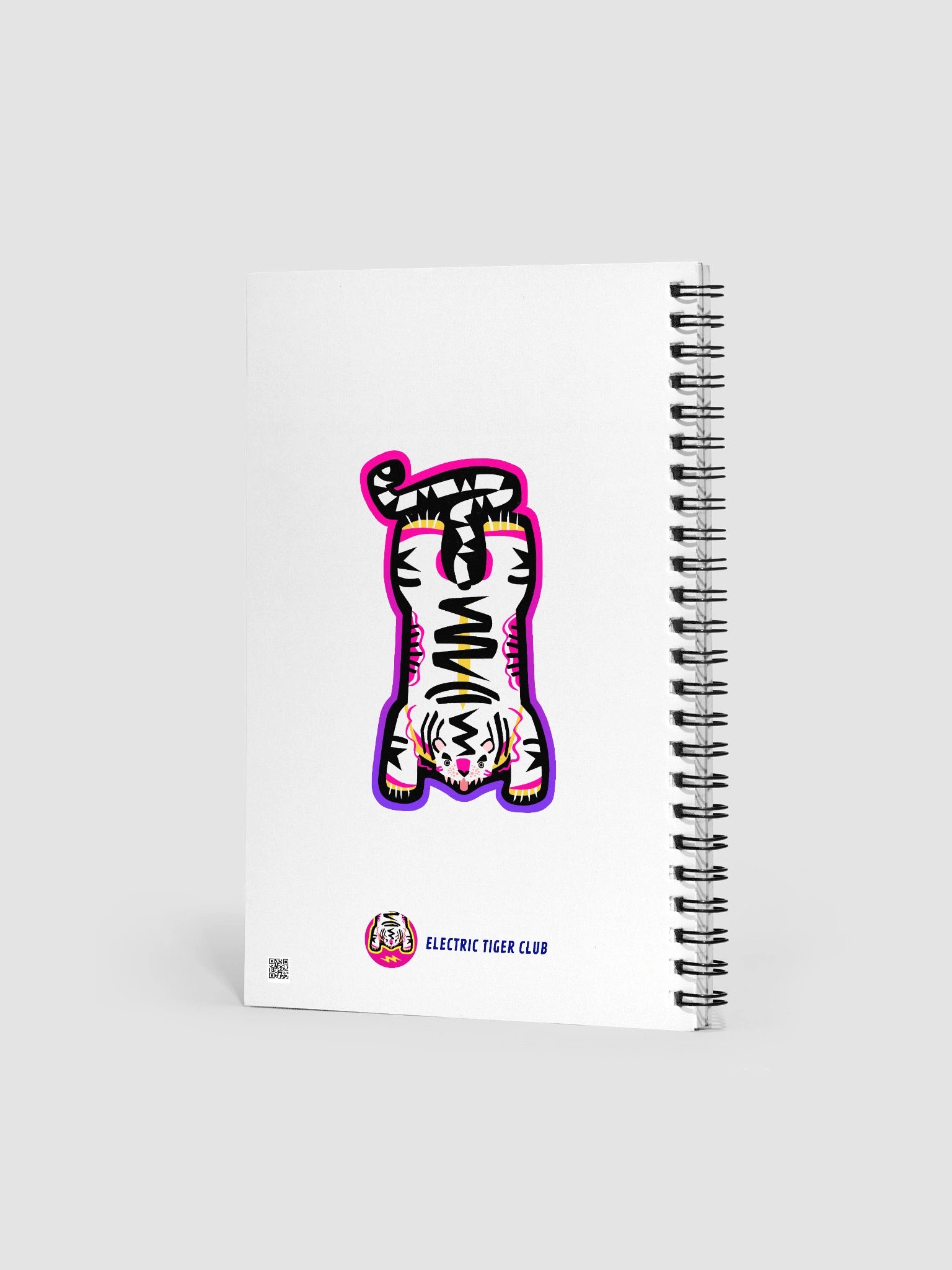 Pink and Purple Tiger Notebook product image (2)