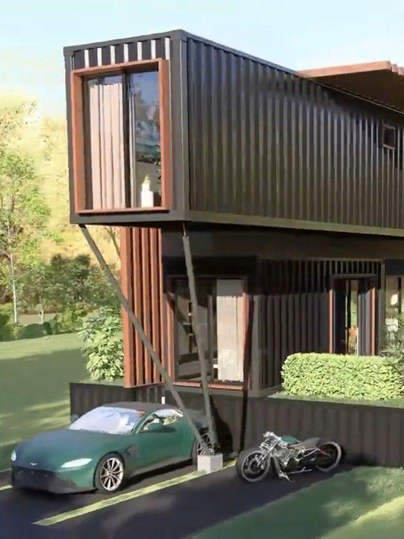 Shipping Container House 03 - Drawings\Blueprints CAD + PDF - Metric & Imperial product image (4)