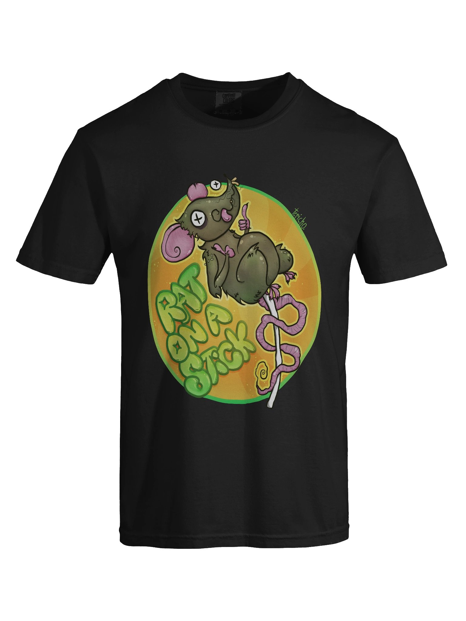 Rat on a Stick T-shirt product image (7)