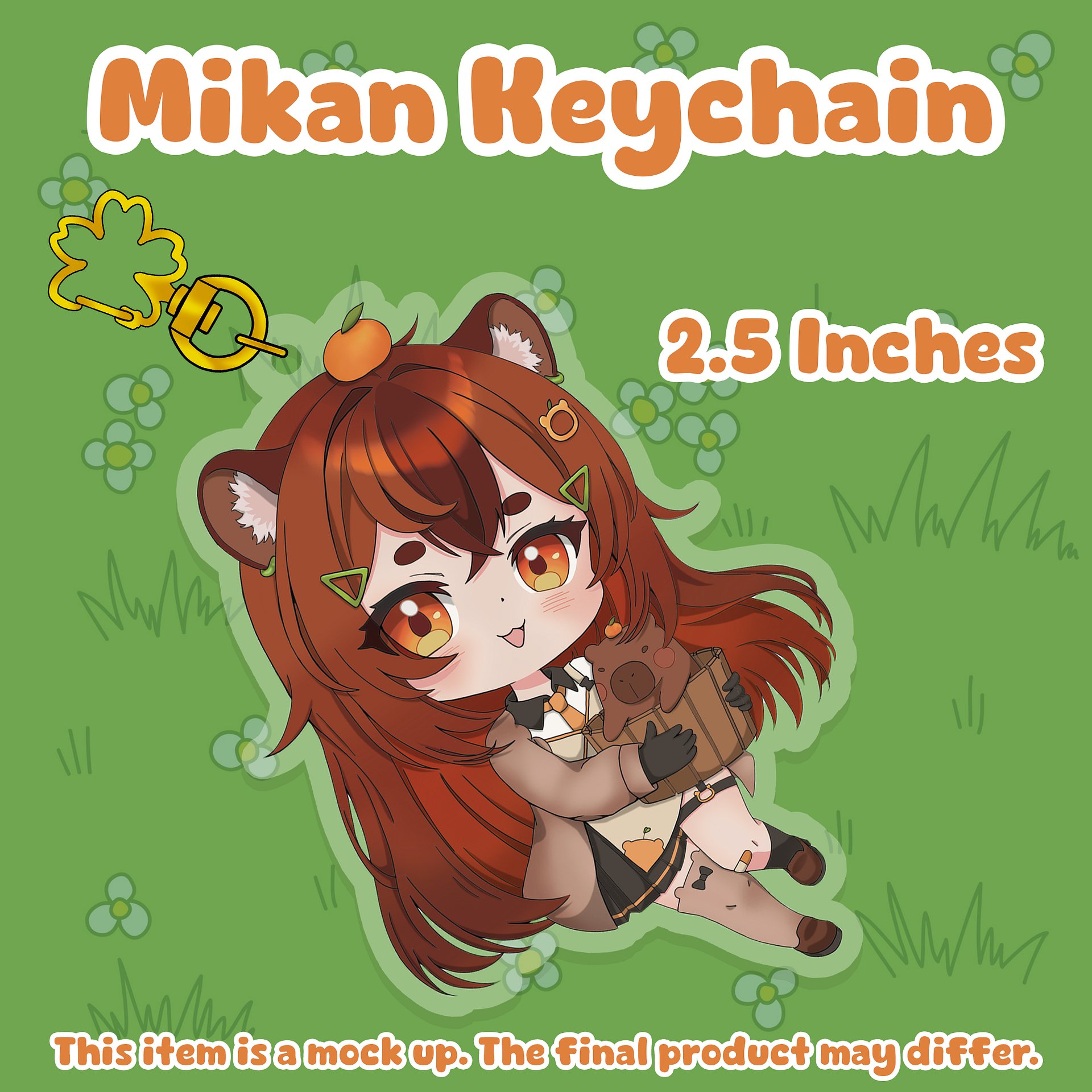 Mikan Birthday Keychain [PREORDER] product image (4)