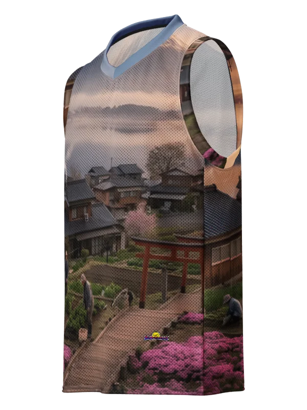 Mount Fuji Premium Basketball Jersey | Heavyweight Tricot Mesh product image (3)