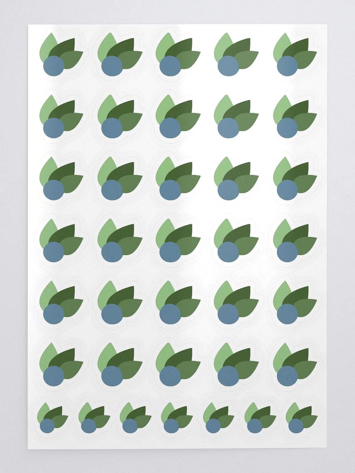 Basil Stickers (Tall Sheet) product image (1)