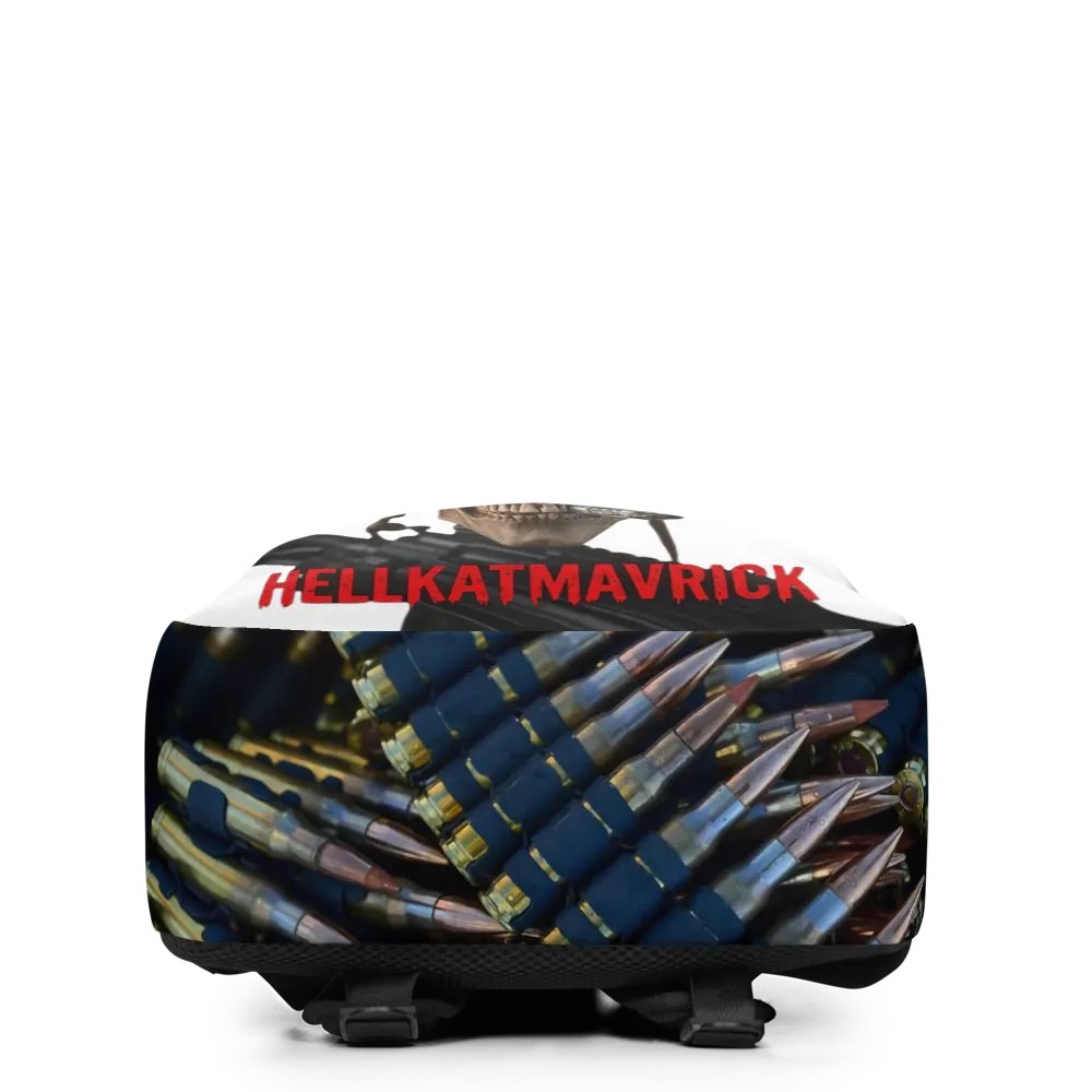 Hellfire Skull All-Over Backpack product image (3)