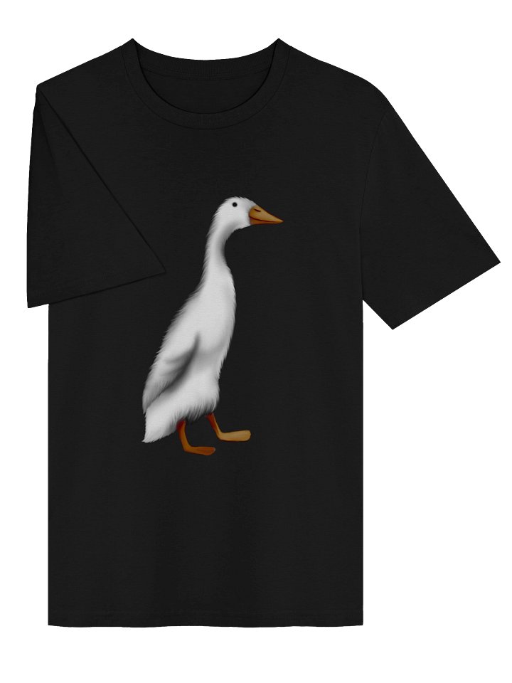 Duck T-Shirt. Unisex Stanley/Stella Organic Ribbed Neck T-Shirt product image (2)