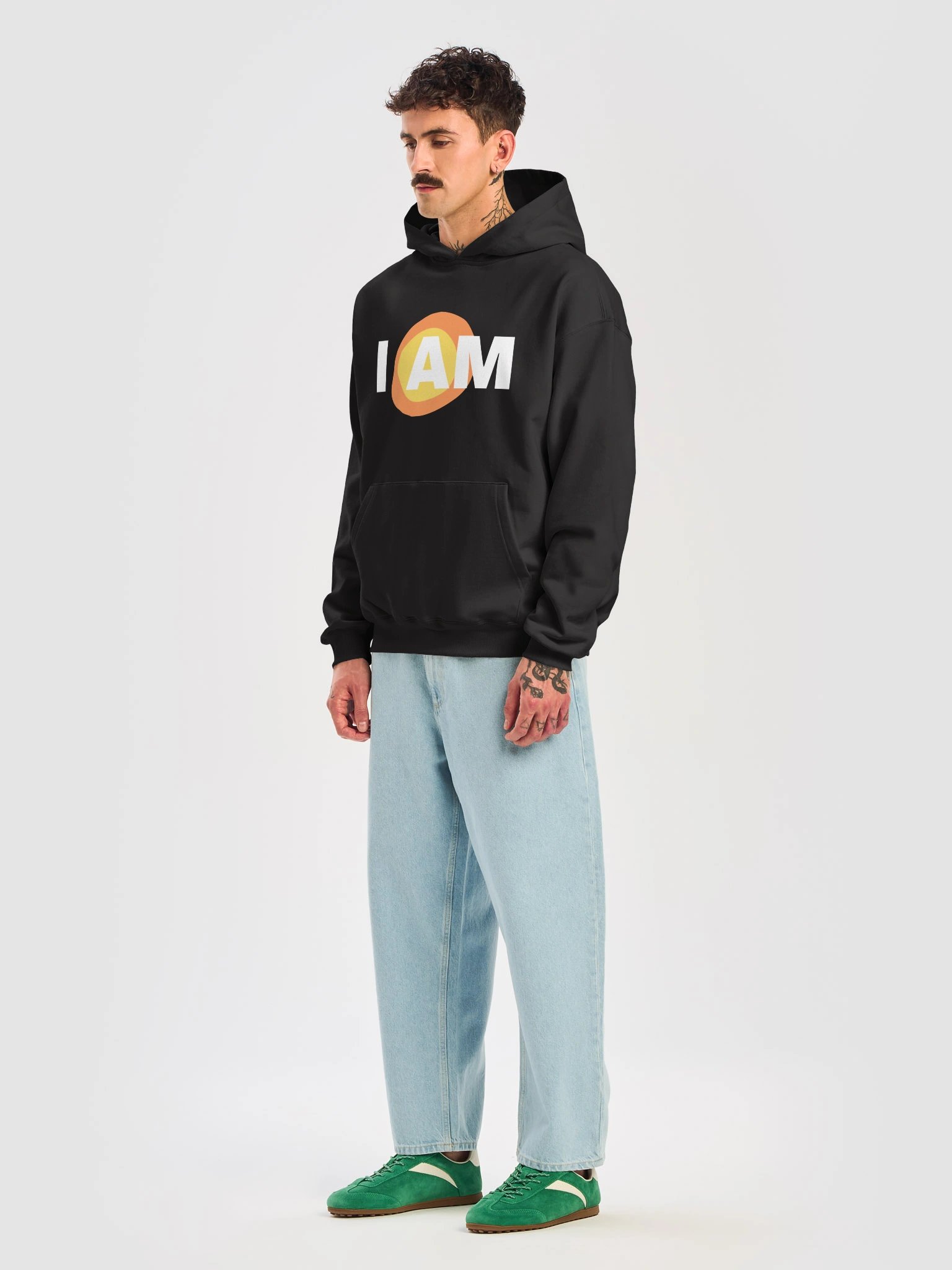 "I AM" French Terry Hoodie product image (4)