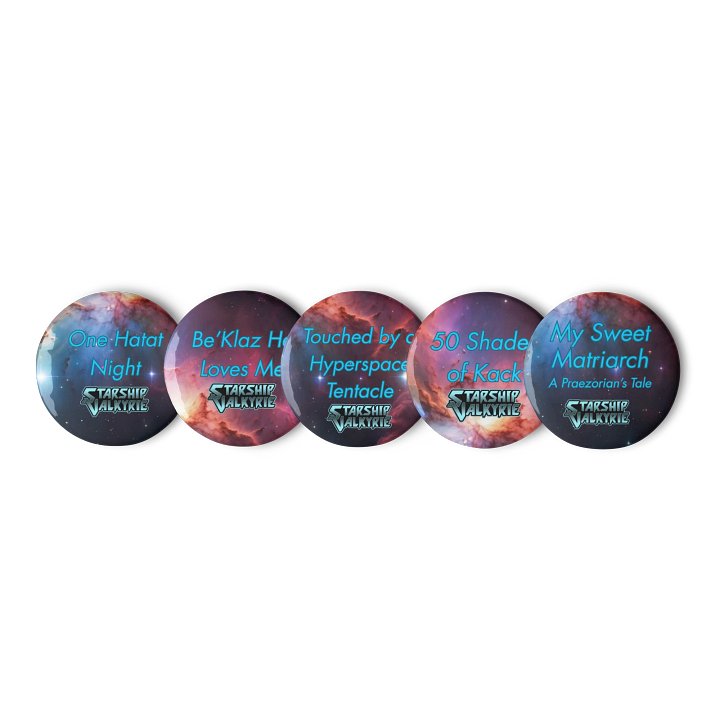 Starship Valkyrie Battle Buttons (Romance Collection) product image (1)