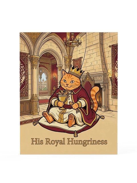 His Royal Hungriness Poster