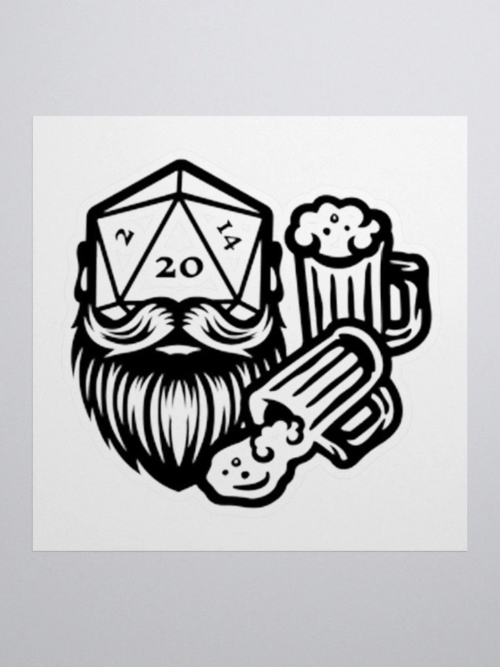 Bros black logo sticker product image (1)