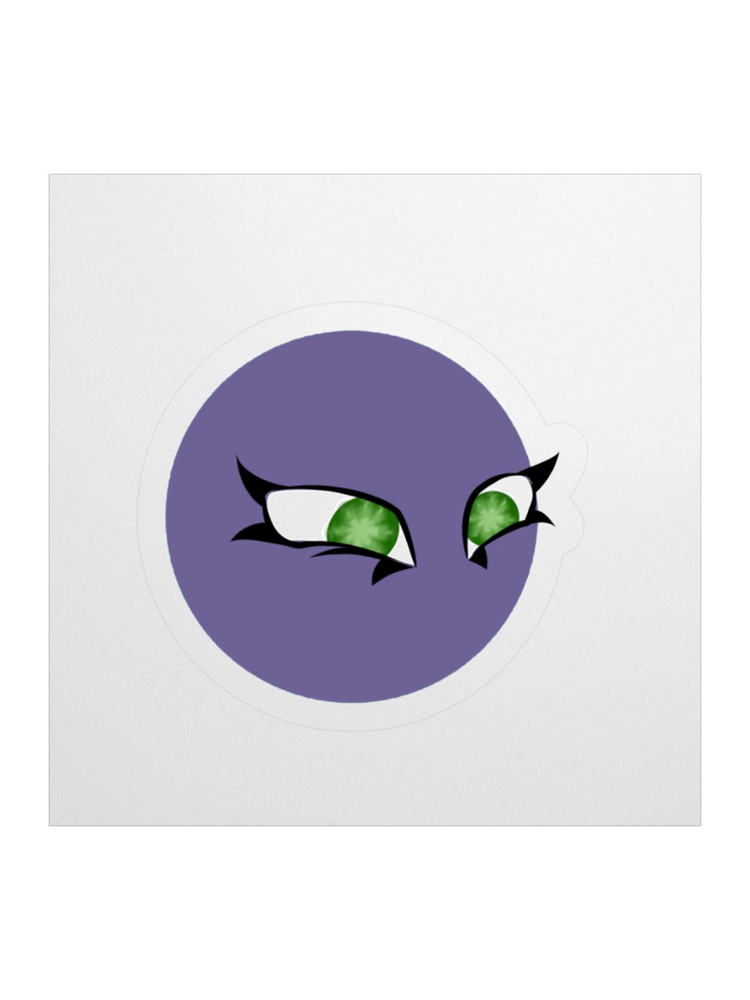 Smug Grape Sticker product image (1)
