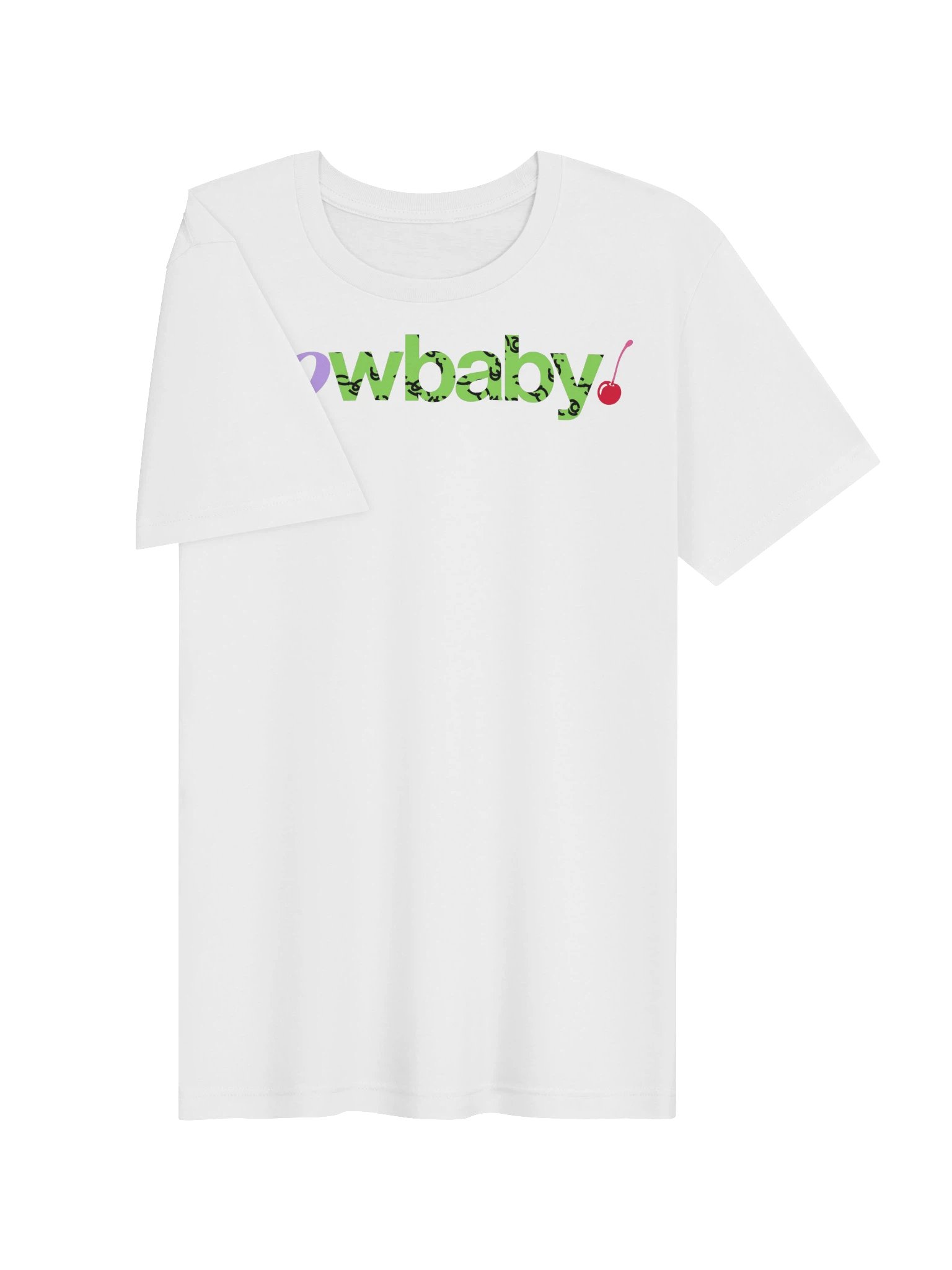 vowbaby Logo Tee · Lime Leopard product image (2)