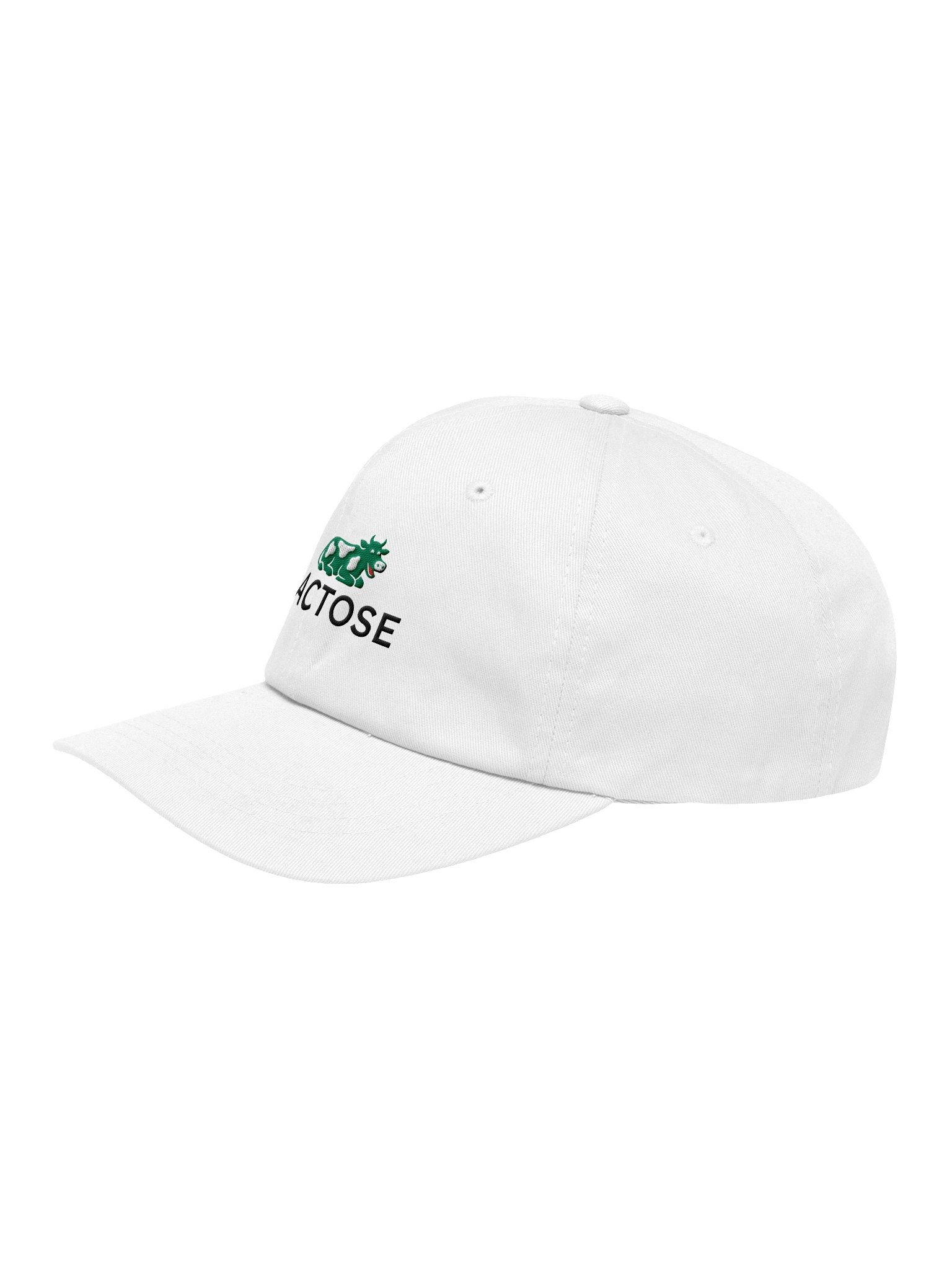 Lactose Hat White Unisex product image (3)