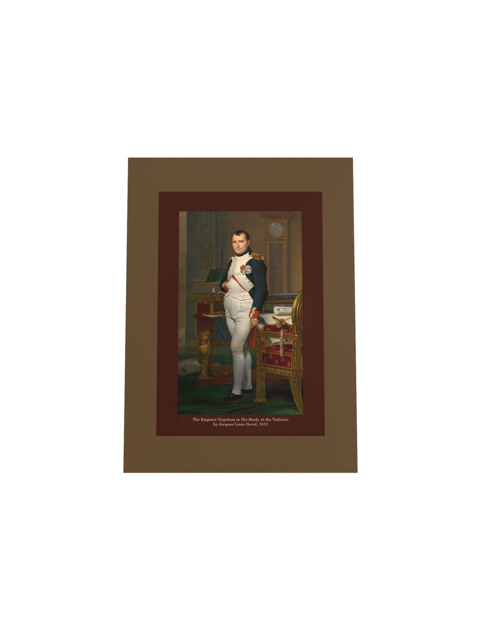 The Emperor Napoleon in His Study at the Tuileries Print product image (4)